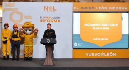 Protección Civil presenta la 'Brigada Fénix' para prevenir incendios forestales en NL