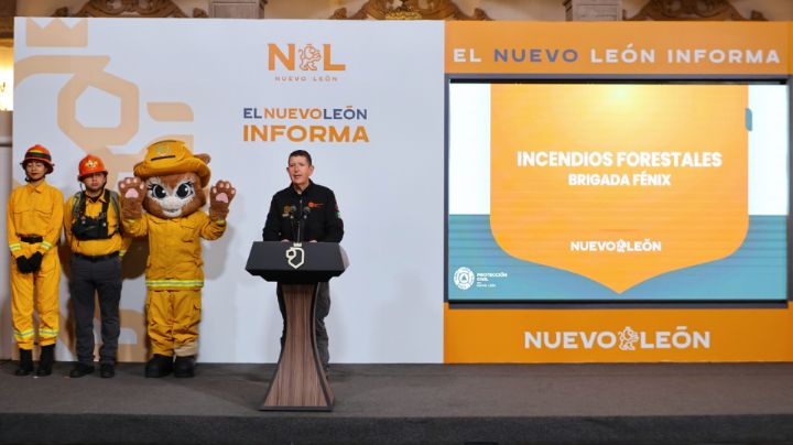 Protección Civil presenta la 'Brigada Fénix' para prevenir incendios forestales en NL