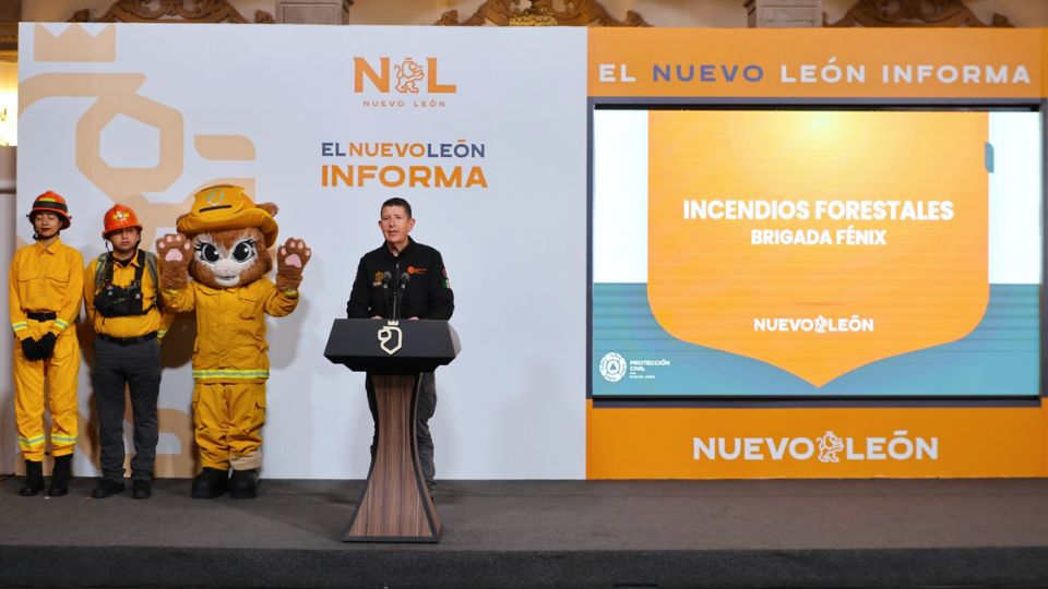 Protección Civil anuncia la Brigada Fénix para prevenir incendios forestales.