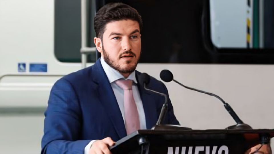Samuel García, gobernador de Nuevo León.