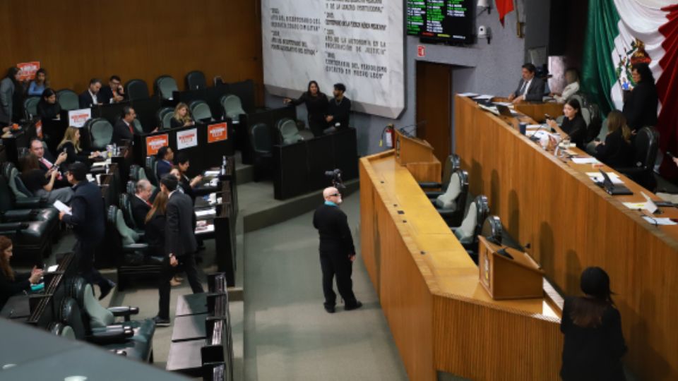 Pleno del Congreso de Nuevo León.