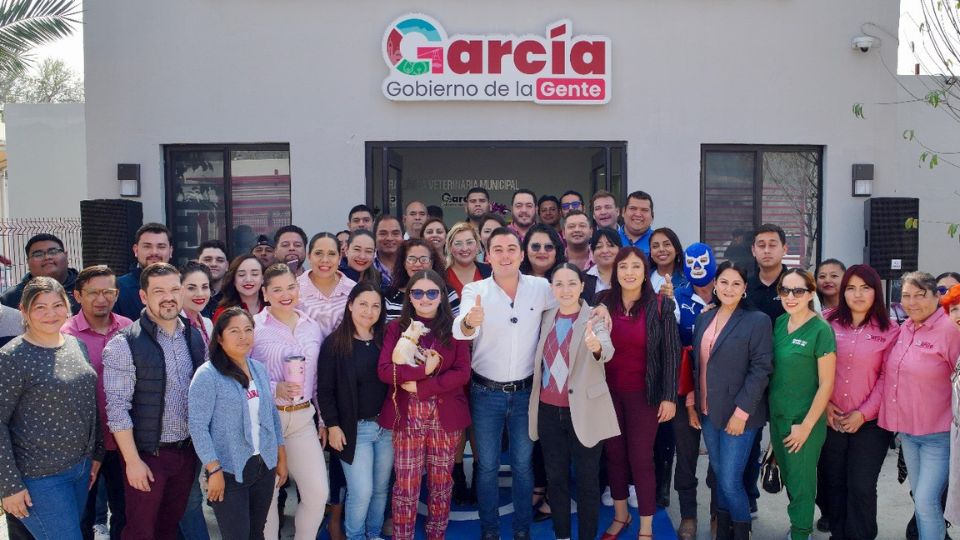 García, Nuevo León, inaugura su primera Clínica Veterinaria Municipal.
