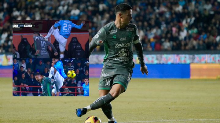 James Rodríguez recibe patada en la espalda en Liga MX | Vídeo