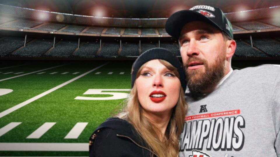 Taylor Swift y Travis Kelce.