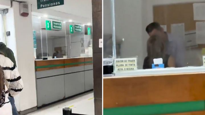IMSS investiga a empleados que fueron captados besándose durante el trabajo
