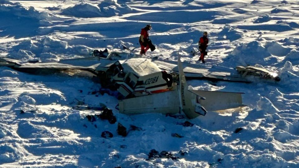 Localizan avión Bering Air a 34 millas al sureste de Nome.