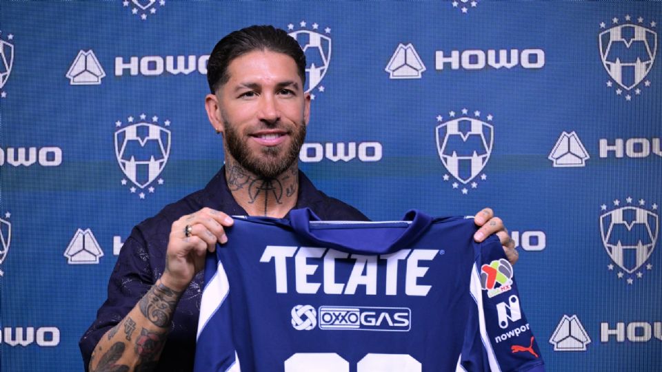 Sergio Ramos llega a Monterrey con ambición y descarta vivir del pasado