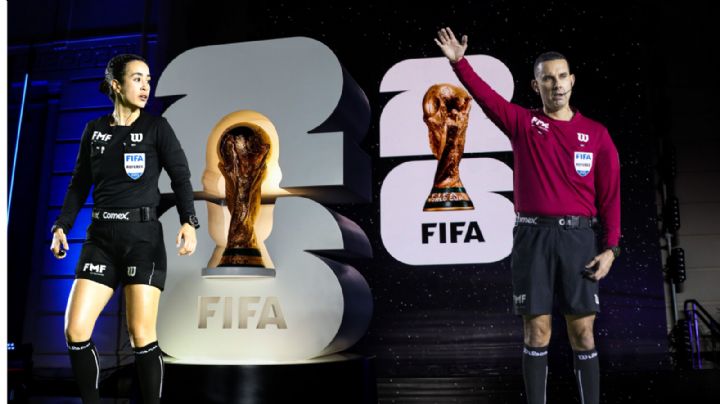 Katia Itzel García y César Ramos, en la lista preliminar para arbitrar el Mundial 2026
