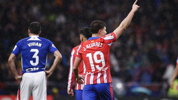 LaLiga: Gol de Julián Álvarez da la victoria al Atlético sobre el Athletic