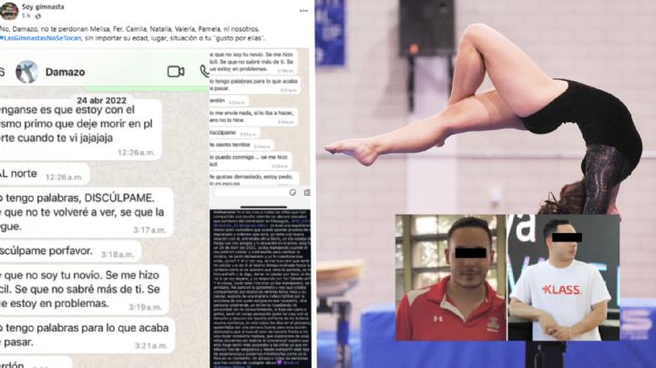 Revelan conversaciones entre entrenador de gimnasia acusado y las víctimas