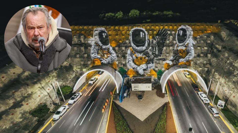San Pedro anuncia nuevo diseño a mural del túnel de la Loma Larga | Facebook / Gobierno de Nuevo León | San Pedro Garza García