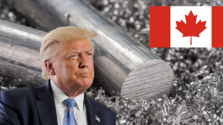 Trump duplicará hasta el 50 % los aranceles al acero y aluminio canadiense