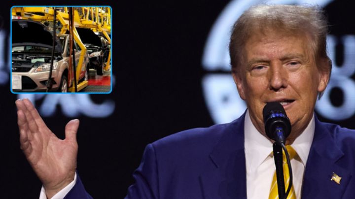 Celebra Trump que 'empresas ya no fabrican en México', gracias a aranceles