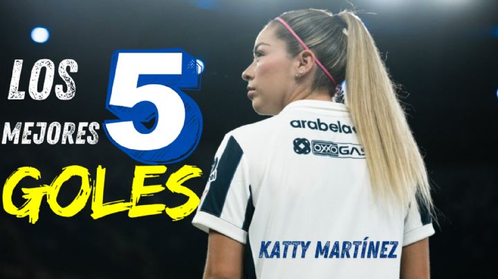 Los 5 goles que han marcado la carrera de Katty Martínez
