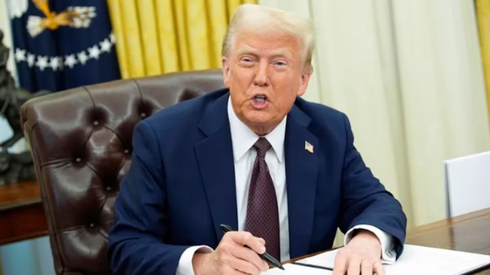 Trump: 'Por supuesto que responderé' a las medidas que impuso la Unión Europea.