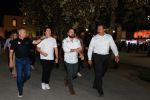 Samuel García y alcalde de Guadalupe supervisan avance del Corredor Verde