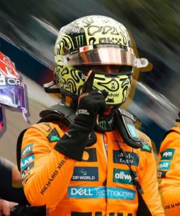 Lando Norris saldrá en la 'pole' del GP de Australia, seguido por Piastri y Verstappen