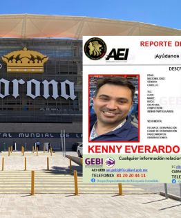 Desaparece aficionado de Rayados en Coahuila: buscan a Kenny Villarreal