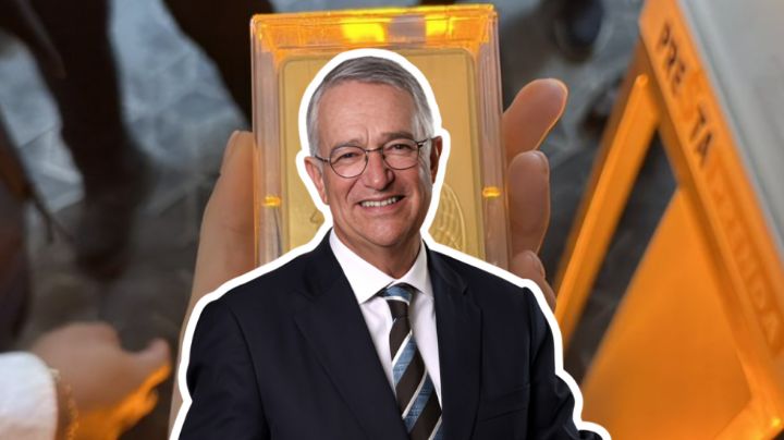 Ricardo Salinas promete regalar lingote de oro si sus cuentas alcanzan millones de seguidores