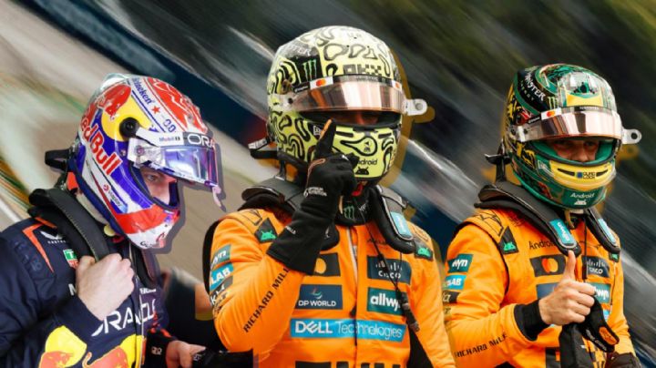 Lando Norris saldrá en la 'pole' del GP de Australia, seguido por Piastri y Verstappen