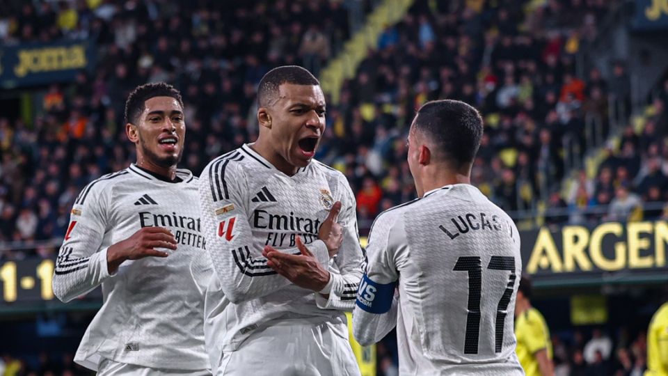 Con dos goles de Kylian Mbappé y una destacada actuación de Thibaut Courtois, el Real Madrid vence al Villarreal