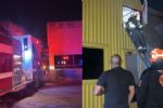 Se incendia un autolavado en la colonia Cumbres, de Monterrey