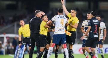 Sergio Ramos recibió su primera roja con Rayados