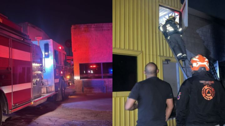 Se incendia un autolavado en la colonia Cumbres