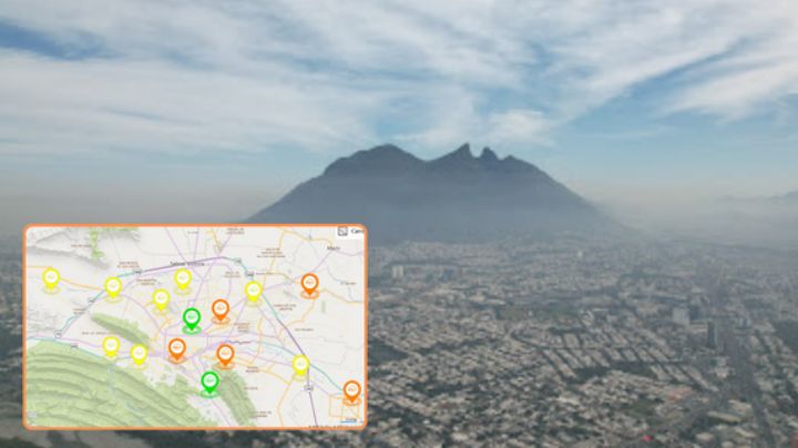 Prevalece calidad del aire de regular a mala en Monterrey