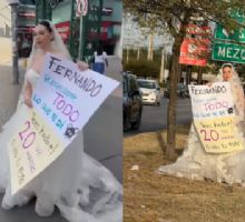 Joven vestida de novia delata a wedding planer que la estafó; le robó más de 200 mil pesos