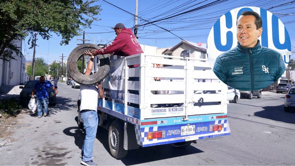 Recoge San Nicolás más de 4 mil llantas en desuso