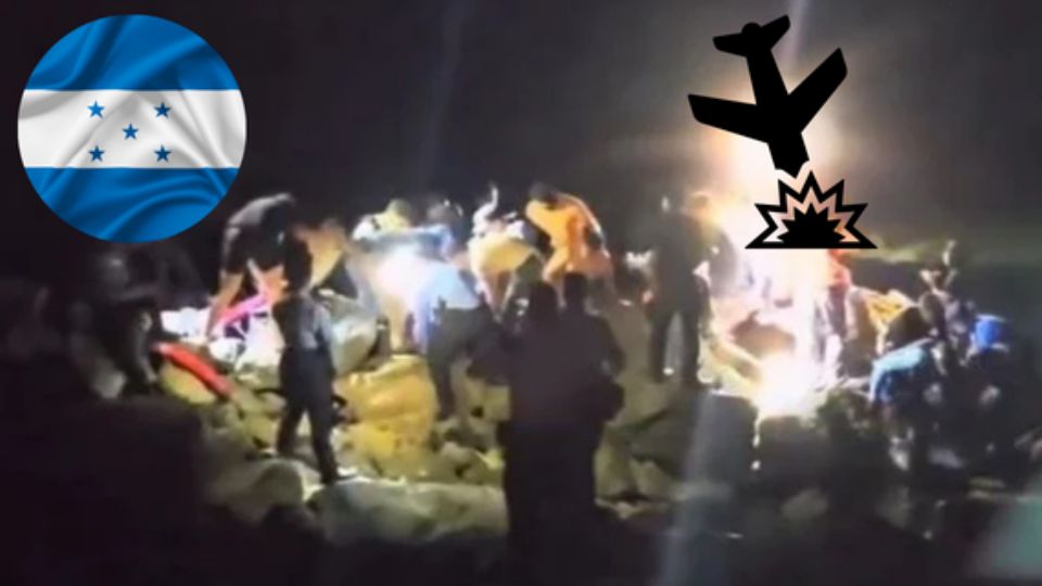 Al menos seis personas murieron este lunes en el accidente de un avión bimotor de Lanhsa, que cayó al mar poco después de salir de la isla de Roatán, en el Caribe, con 17 personas a bordo.
