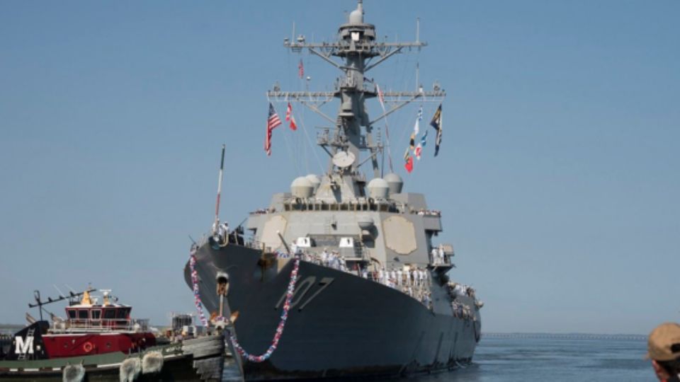 El USS Gravely.