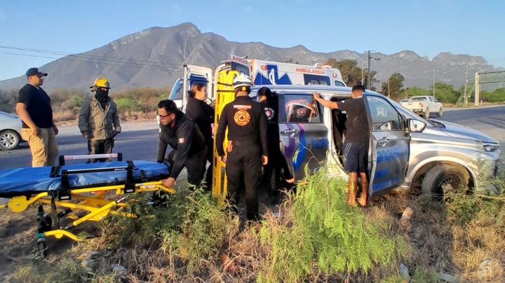 Deja accidente vial en El Carmen, NL a 3 personas lesionadas
