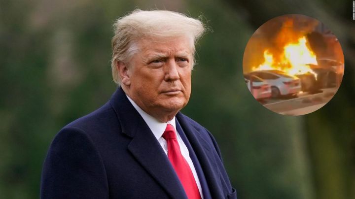 Trump señala como 'terrorismo doméstico' los ataques contra Tesla