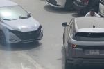 Pelea por estacionamiento en plaza comercial deja un herido en San Pedro
