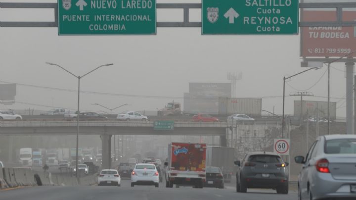 Alertan por fuertes vientos y mala calidad del aire hoy en NL