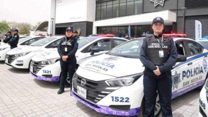 Entregan en San Nicolás 53 nuevas patrullas; 2 de ellas serán la Policía Rosa del municipio