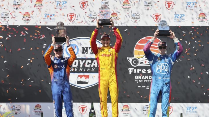 IndyCar: Palou triunfa en St. Petersburg y O'Ward escala posiciones en el debut de la temporada
