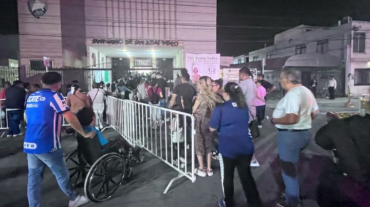 Entre fe y fervor, regios se despiden de las reliquias de San Judas Tadeo
