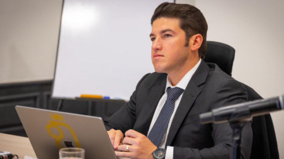Samuel García, gobernador de Nuevo León.