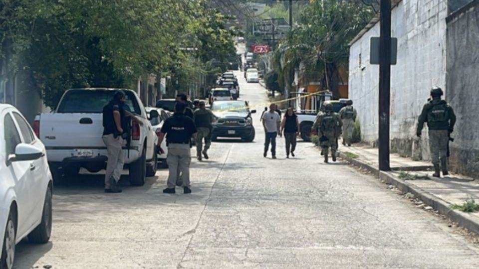 Acordonamiento en Guadalupe.