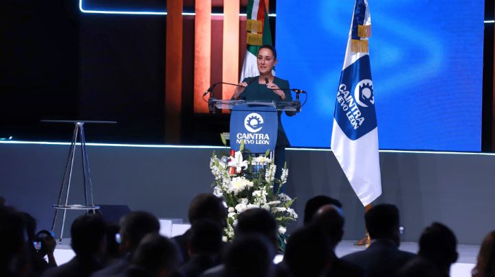 Claudia Sheinbaum respalda cambio de presidencia de la Caintra