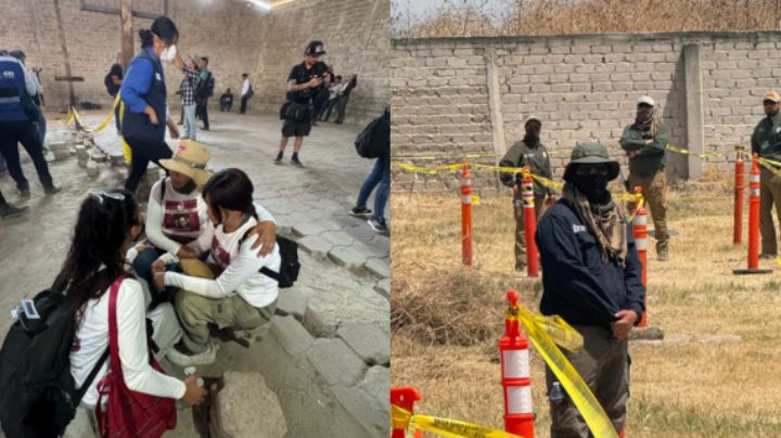 Madres buscadoras entran al rancho Izaguirre y no encuentran indicios, 'esto es una burla'