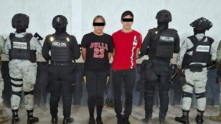 Detienen a pareja por posesión de armas y drogas en Salinas Victoria