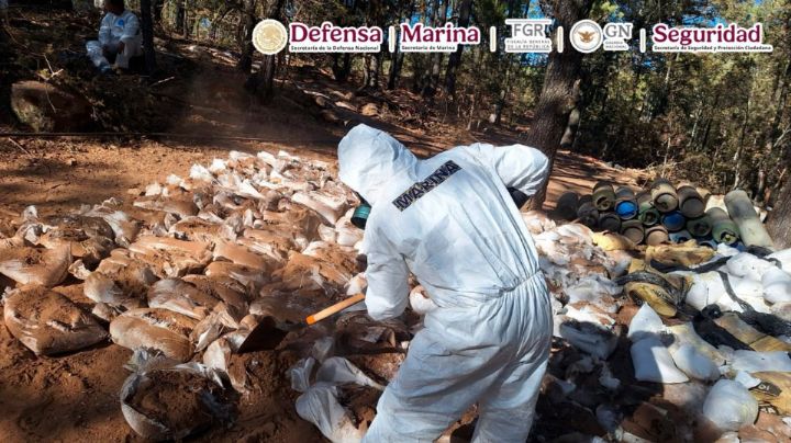 Desmantelan mega laboratorio de metanfetamina de 'Los Chapitos' en Zacatecas