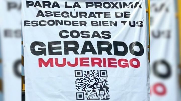Colocan manta contra 'Gerardo Mujeriego' en Escobedo: ¿Qué hay detrás de ella?