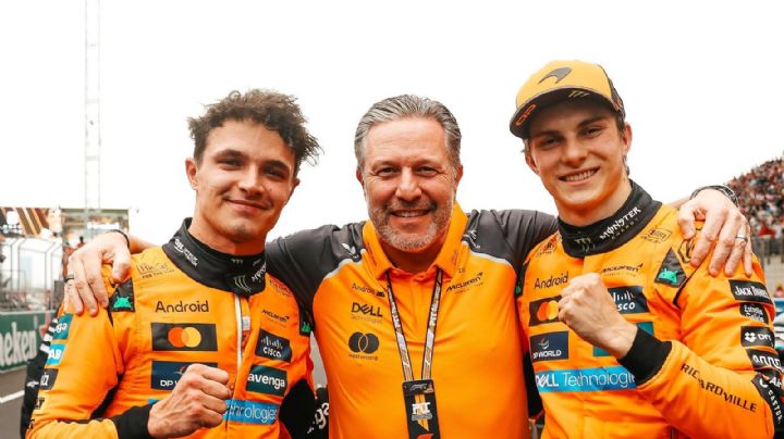 F1: Oscar Piastri gana el GP de China; McLaren hace el 1-2