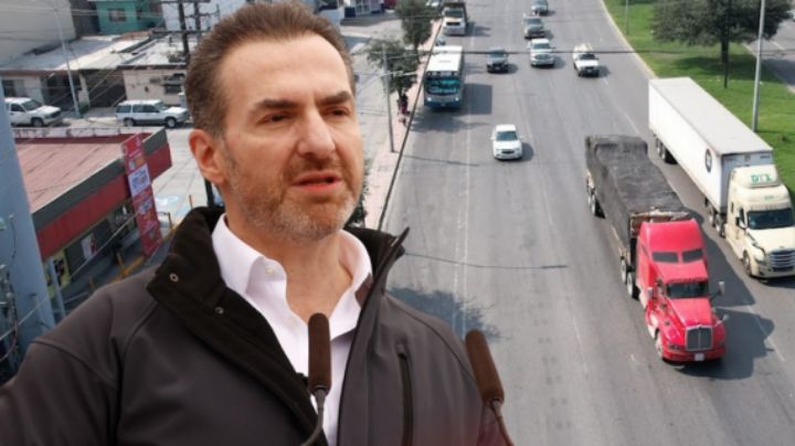 Adrián de la Garza cambiará horarios para transporte de carga en Monterrey