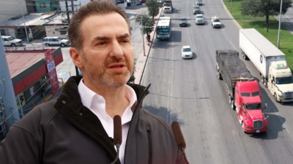 Adrián de la Garza, alcalde de Monterrey.
